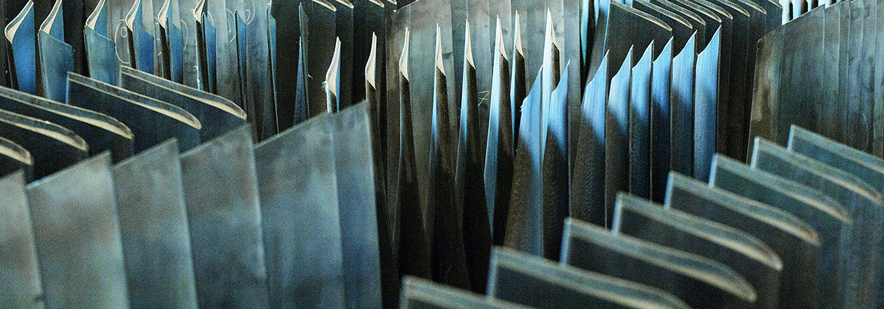 Turbine Blades up close