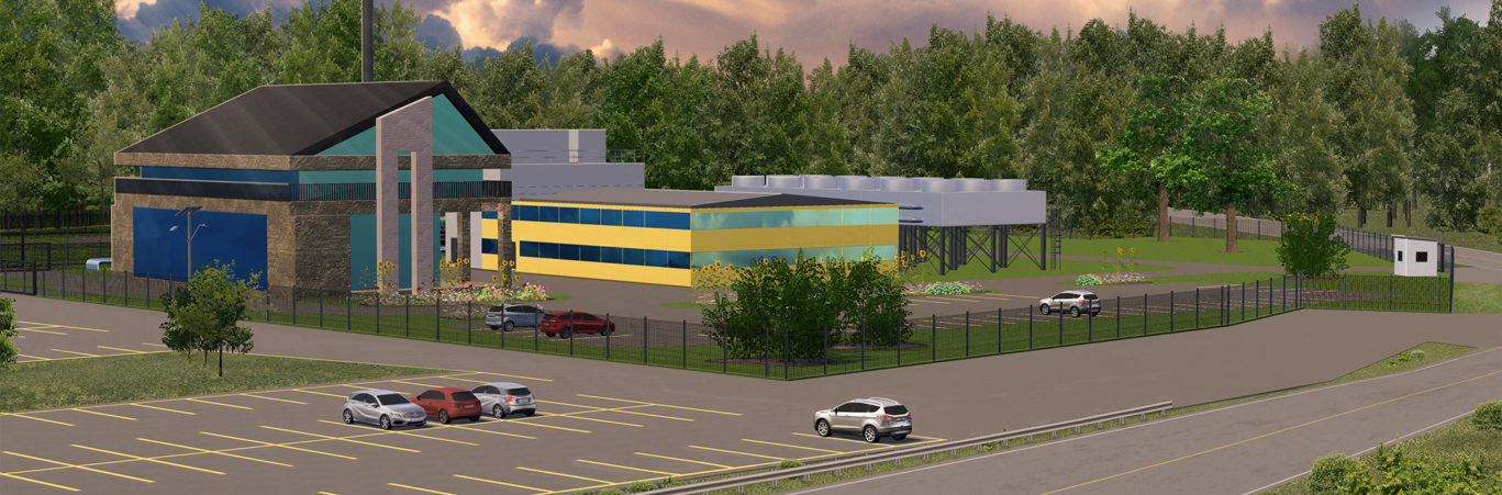 An illustrative rendering of the future MMRP at Chalk River